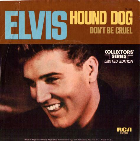 Elvis Presley Performing Hound Dog