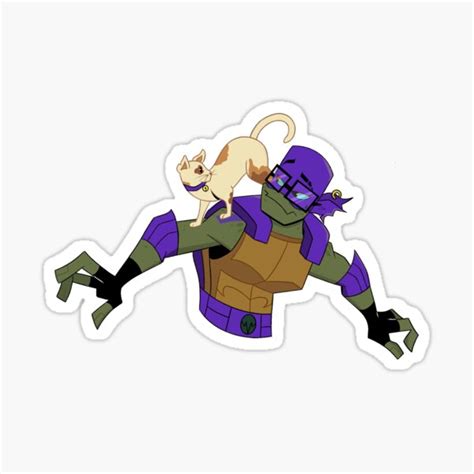 Rottmnt Donatello Donnie Sticker For Sale By Duffuma Redbubble