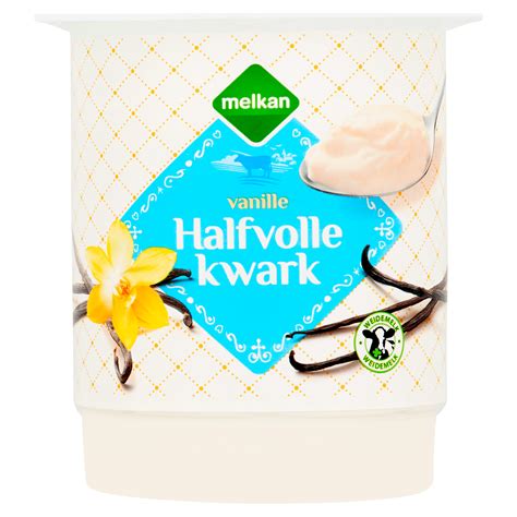 Melkan Halfvolle Kwark Vanille Per Beker G