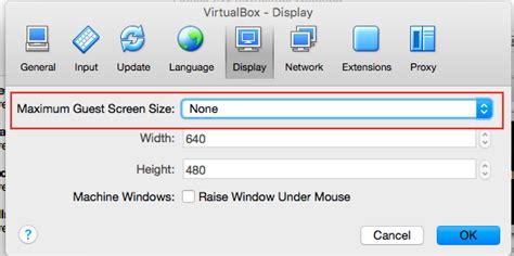 Higher Screen Resolution In Virtualbox