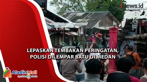 Polisi Lepaskan Tembakan Peringatan Saat Bubarkan Tawuran Di Medan