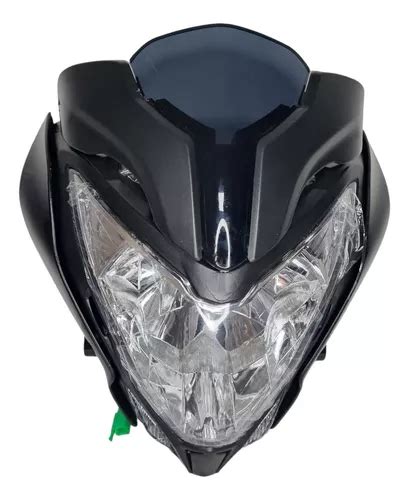 Carenaje Con Farola Bajaj Pulsar Ns Color Negro Duramax Env O Gratis