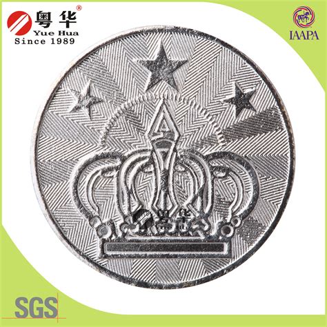 Stainless Steel Metal Game Board Tokens Coin Multicolor Arcade Token ...