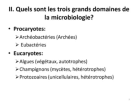 Solution Introduction A La Microbiologie G N Rale Le Monde Microbien