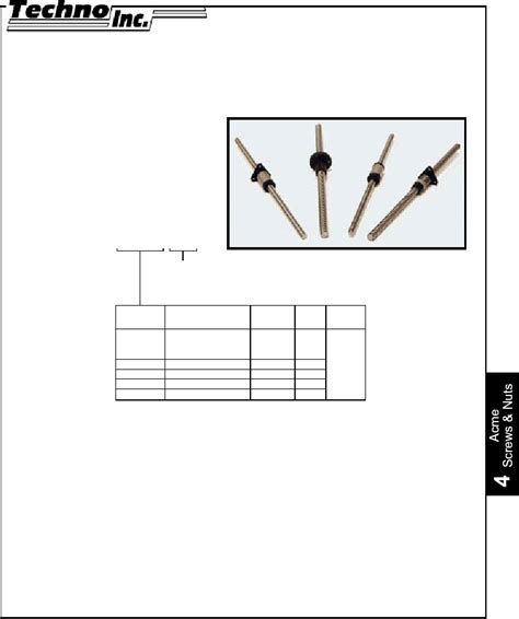 Linear Motion Components Ball Screws Lead Screws Linear Slides