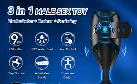 Male Sex Toys For Mens Vibrators Penis Vibrator Trainer Stimulator