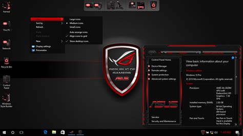 Asus Rog Theme Pack For Windows 11 Wallpaper 4k - IMAGESEE