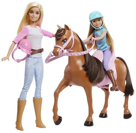 Mattel Reitspa Spielset Mit Barbie Stacie Gxd Test Top Angebote