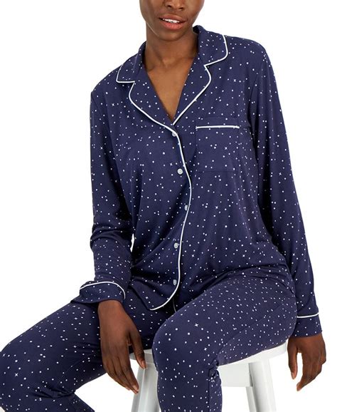 Alfani Women S Stars Packaged Pajama Set Created For Macy S Macy S