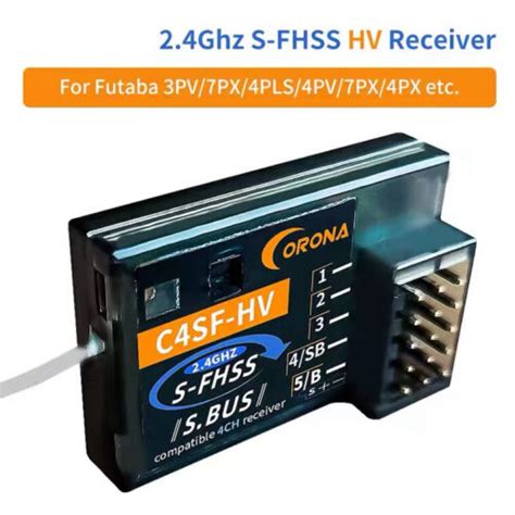 Corona C Sf Hv Splashproof Receiver Futaba Sbus Chan Pv Px Px G