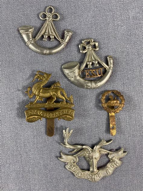 Collection Of Wwii Cap Badges