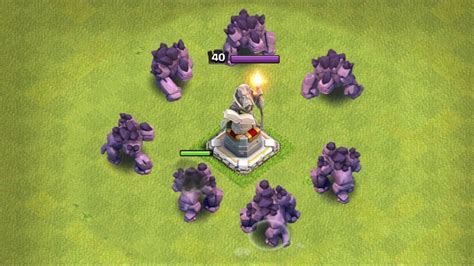 New Lvl Mass Golem Raid Clash Of Clans Gem To Max Youtube