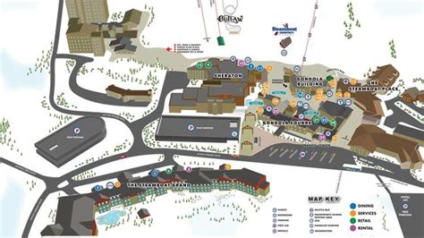 Steamboat 2018 Winter Base Area Map