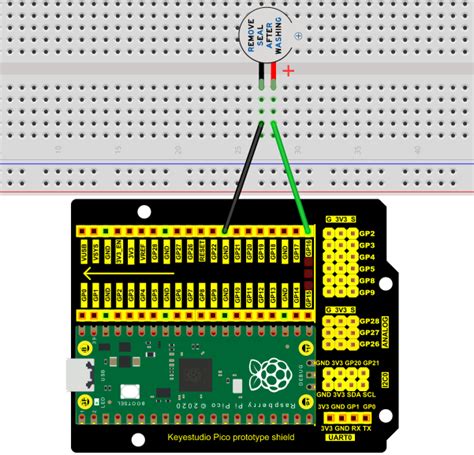 Project Active Buzzer Ks Ks F Keyestudio Raspberry Pi