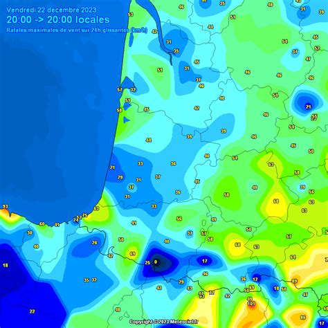 Meteociel Observations Des Rafales De Vent En Nouvelle Aquitaine Sud