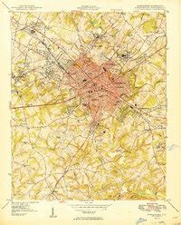 Hi-Res Interactive Map of Spartanburg, SC in 1949 | Pastmaps