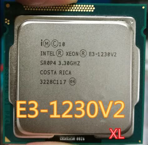 Intel Procesador Intel Xeon E3 1230 V2 E3 1230 V2 3 3 GHz SR0P4 8M Quad