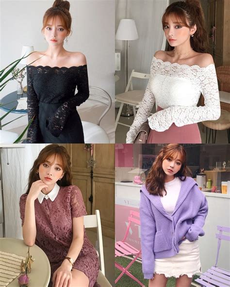 Hot Korean Fashion Model Son Yoon Joo She So Lovely With Miniskirt
