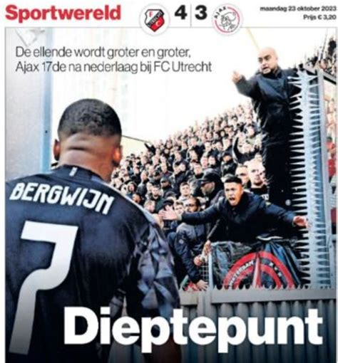 “une équipe De Merde Avec Des Joueurs De Merde” Le Cauchemar De L’ajax Confronté Au Spectre De