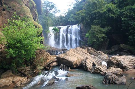 Sathodi Falls - A Block Waterfall near the Kodasalli Dam