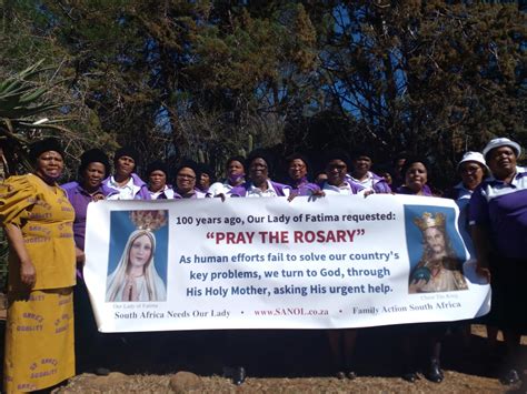 Rosary Crusade Gallery South Africa Needs Our Lady