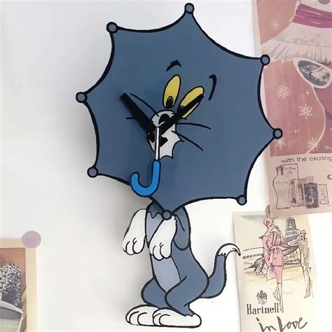 Tom And Jerry Acrylic Clock • Kawaii Park