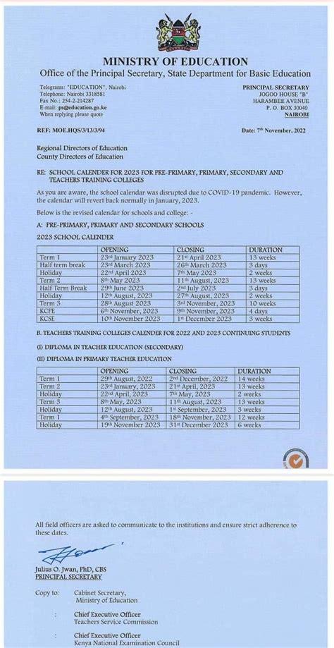 Here Is The New School Calendar For 2022-2023