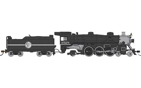 Usra Light Pacific 4 6 2 Locomotive And Tender Atlantic Coast Line