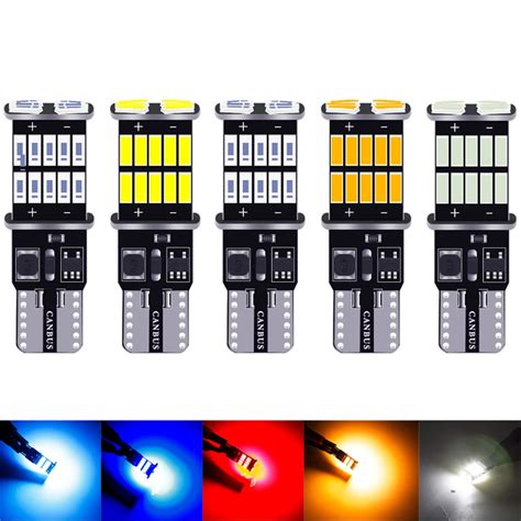 Rxz Pcs T W W Canbus Car Interior Light Led Smd