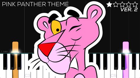 The Pink Panther Theme EASY Piano Tutorial YouTube