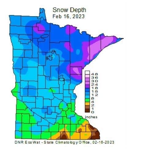 Mild weekend temps; Snow chance far northern Minnesota Sat. night/early ...