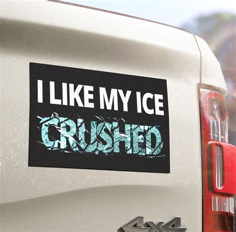 I Like My Ice Crushed F Ck ICE Fuck ICE Protect Immigrants Funny Car