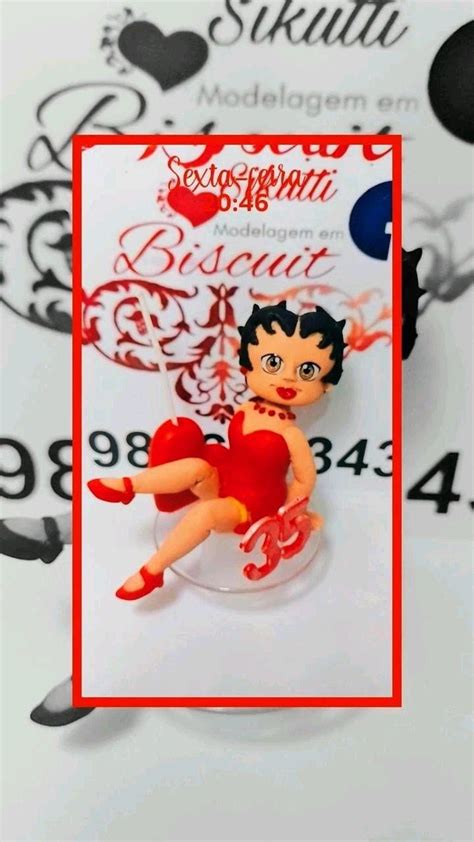 Topo De Bolo Betty Boop No Elo Simone Kutti Dos Santos De Mello