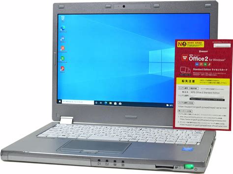 Jp ノートパソコン 【office搭載】 Ssd 256gb 新 品 換 装 Panasonic Let