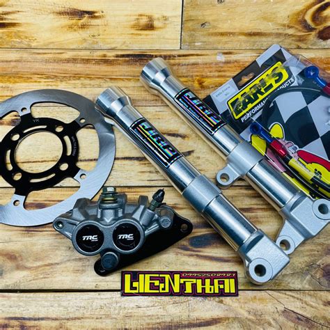 Ligthen Front Shock Outer Tube W Holographic Jrp And Caliper Mioi