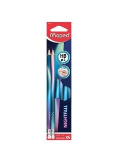 Crayon Noir Avec Gomme Nightfall Maped