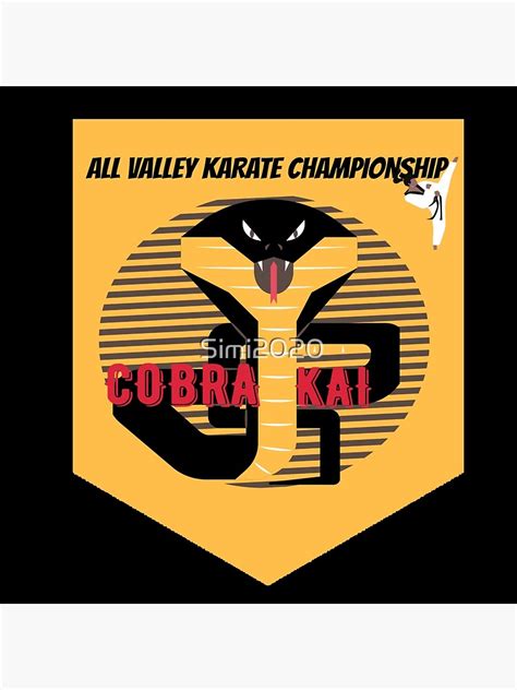 All Valley Karate Championships Cobra Kai Art Print By Simi2020 Redbubble