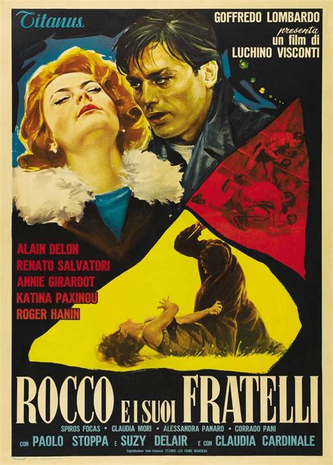 Rocco Y Sus Hermanos Movie Posters Vintage Luchino Visconti Movie