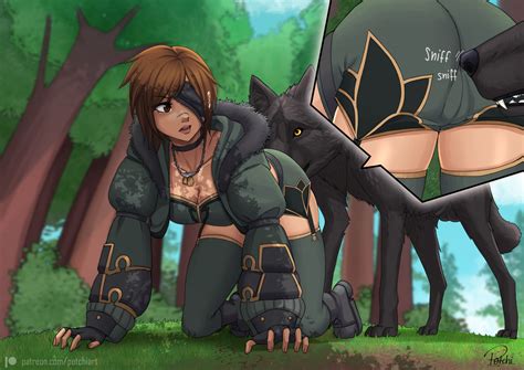 Commission Saitou Wolf V By Potchi Hentai Foundry