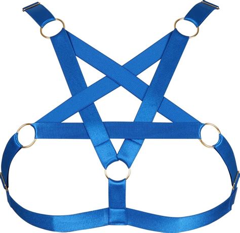 Body Cage Body Harness Bra Cage Pentagram Woman S Punk Goth Lingerie Adjustable Plus Size