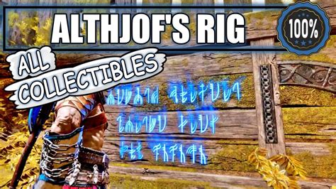 God Of War Ragnarok Althjofs Rig All Collectible Locations