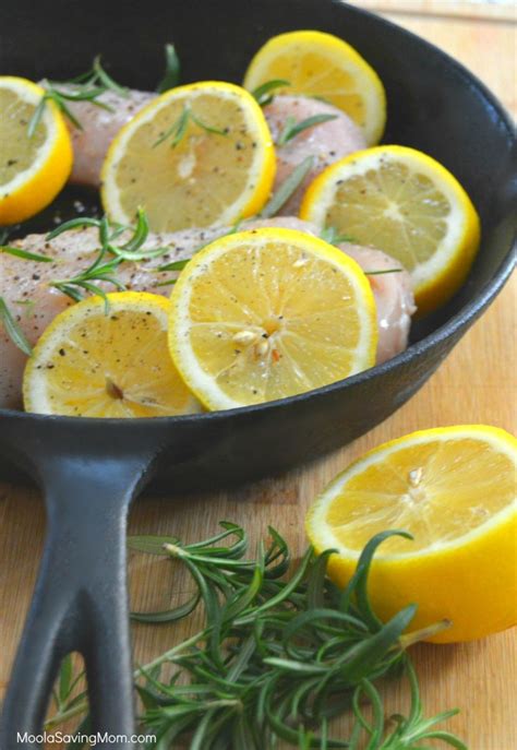 Easy Lemon Rosemary Chicken Moola Saving Mom