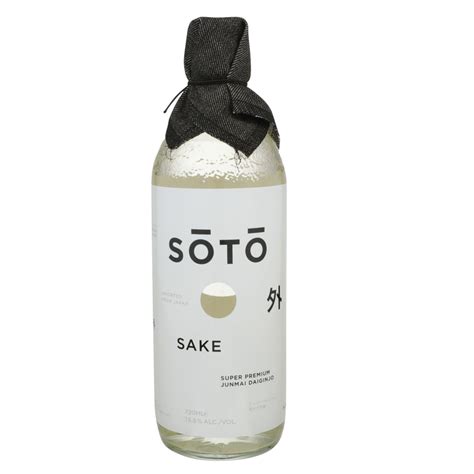 Soto Sake Junmai Daiginjo 720ml : Alcohol fast delivery by App or Online