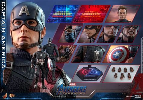 Hot Toys Marvel Avengers Endgame Captain America Figures