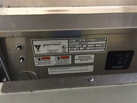 Henny Penny 2 Tier Open Front Hot Food Display Case HMR 125 MB Food Equipment