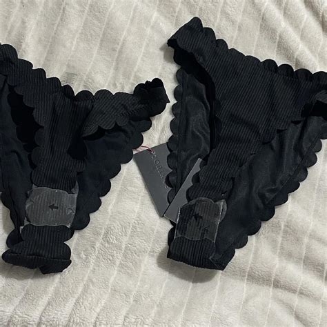 Scalloped Triangle Bikini Set South Beach Depop