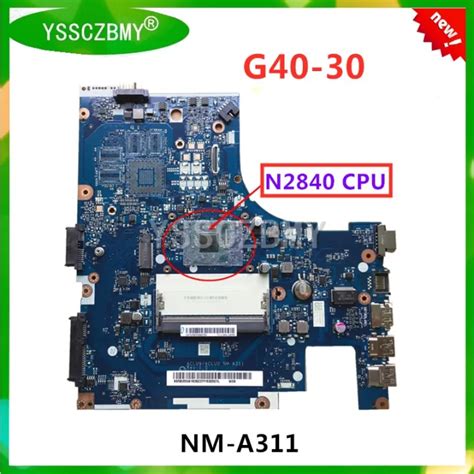 Brand New Aclu9 Aclu0 Nm A311 Mainboard For Lenovo G40 30 Notebook Motherboard 5b20g91629