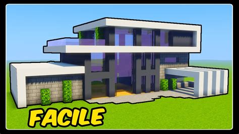 Minecraft Tuto Comment Faire Une Maison Moderne Facile A Home Alqu