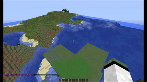 Minecraft World Edit Tutorial - How to Make a Flat area - YouTube