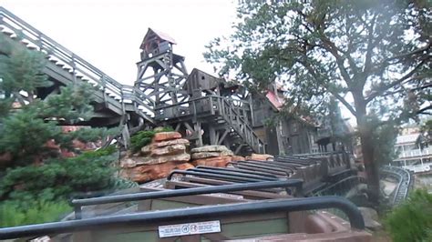 Big Thunder Mountain Train De La Mine On Ride Disneyland Paris